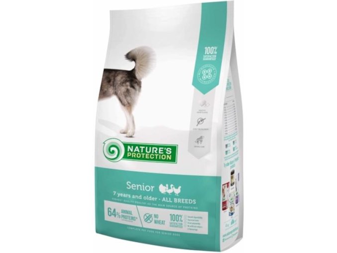 Nature's Protection Dog Dry Senior 4 kg