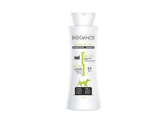 Biogance psí šampón pro hrubou srst Terrier secret 250 ml