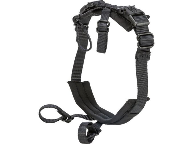 Protipanický adaptér STAY na postroj, černá (Velikost adaptéru STAY na postroj L-XL: 59-92 cm/ 25 mm)