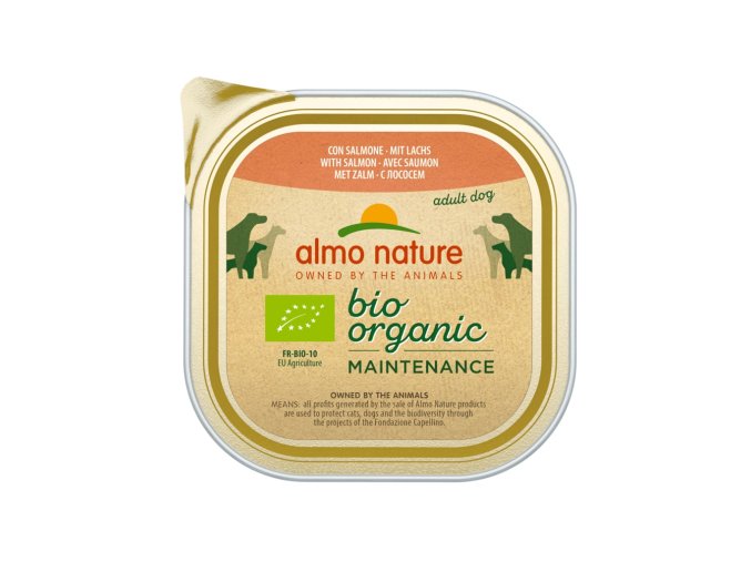 Almo Nature Daily Menu Bio WET DOG - s lososem 100 g