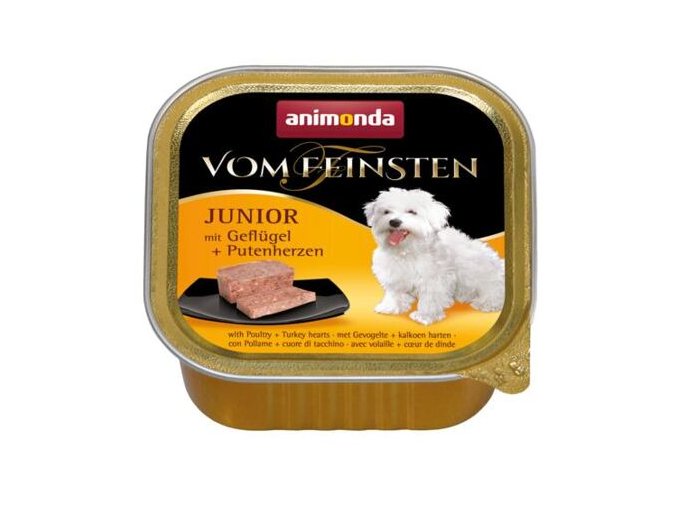 ANIMONDA paštika JUNIOR - drůbeží, krůtí srdce 150g