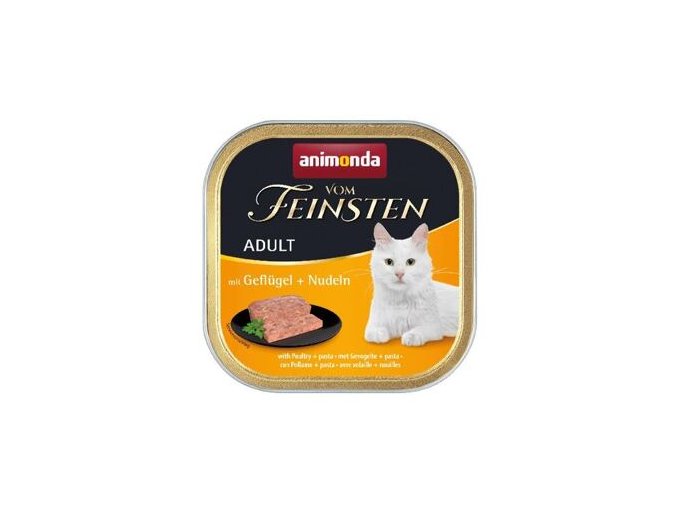 ANIMONDA paštika ADULT - drůbež, těstoviny pro kočky 100g