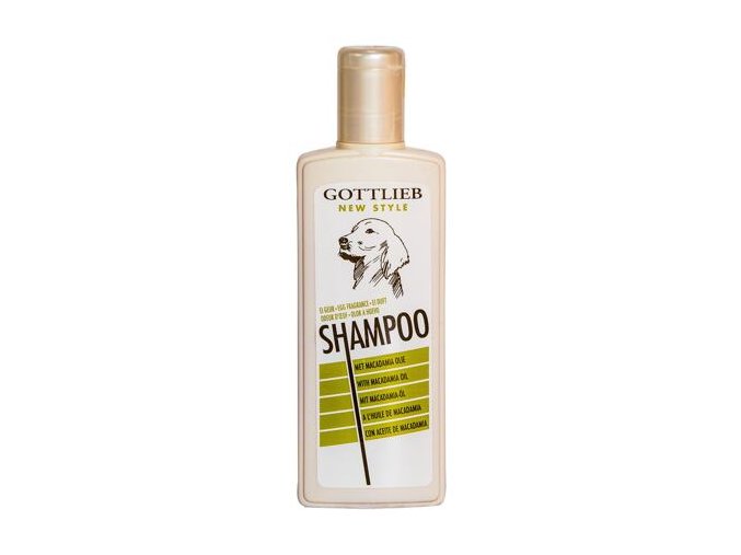 Gottlieb EI šampon pro psy 300 ml - vaječný s makadamovým olejem