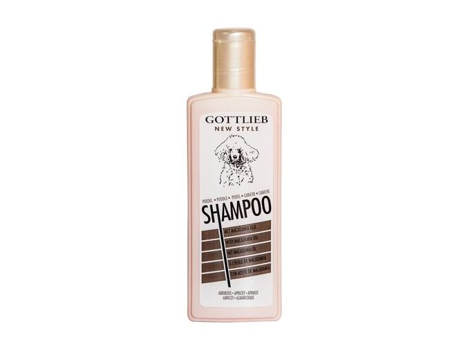 Gottlieb Pudel šampon pro psy 300 ml - pro pudly aprikot s makadamovým olejem