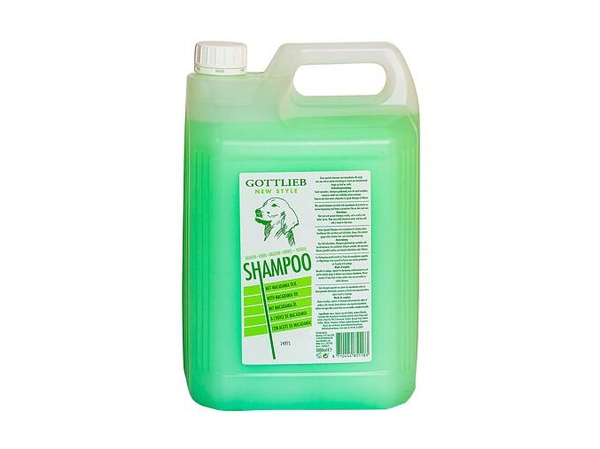Gottlieb Bylinkový šampon pro psy 5 l s makadamovým olejem
