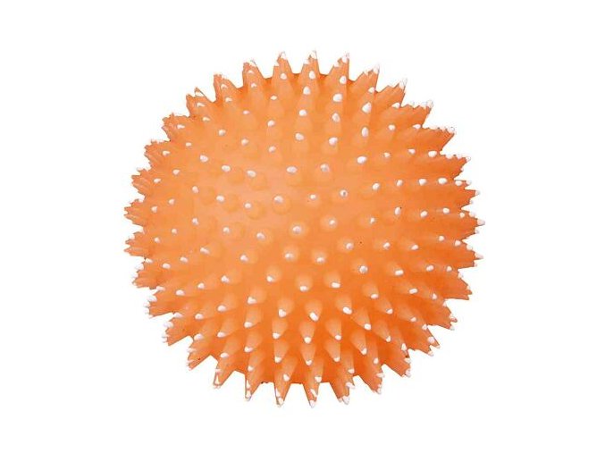 Ježek míč fosforeskující, se zvukem 10 cm TRIXIE