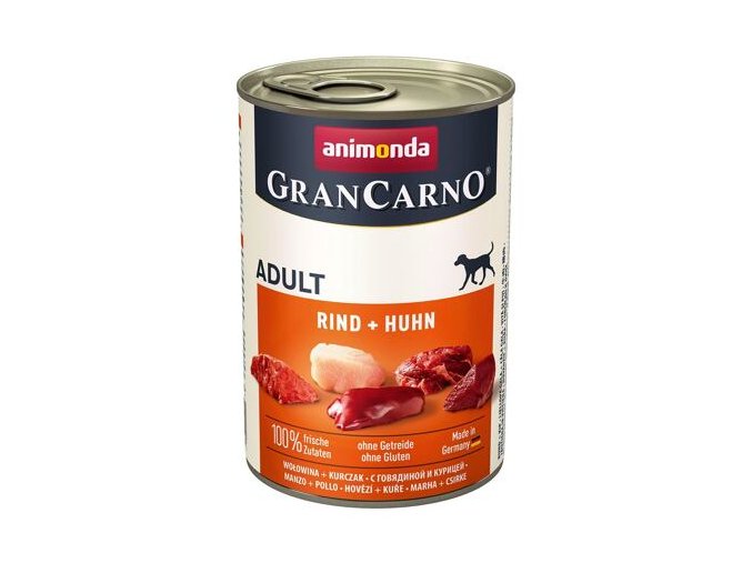 GRANCARNO Adult - hovězí, kuře 400g