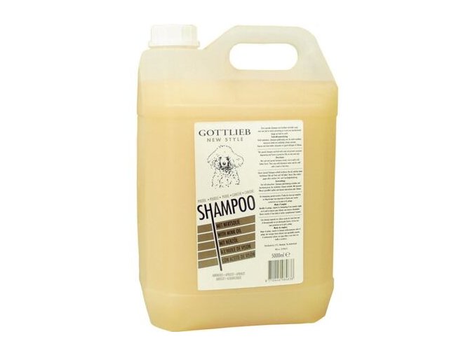 Gottlieb Bílý pudl šampon pro psy 5 l s makadamovým olejem
