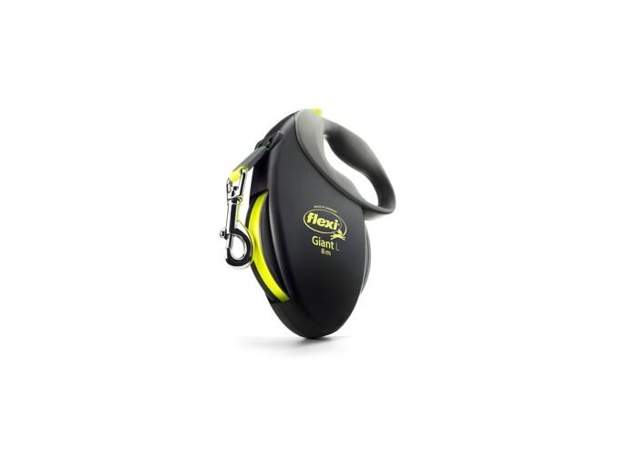 Flexi Giant L pásek 8 m, max. 50 kg, černá