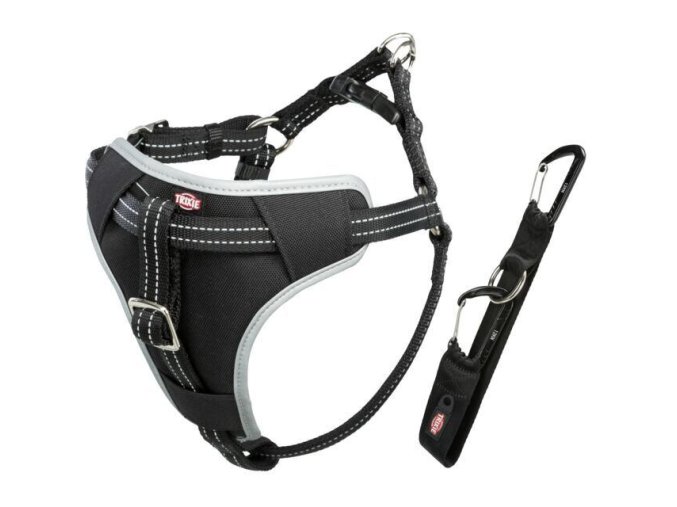 Bezpečnostní postroj do auta L (65-80 cm/23 mm)