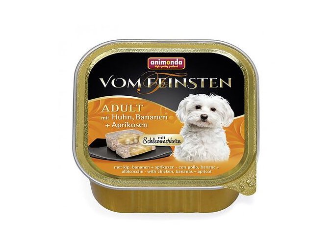 Vom Feinsten CORE kuřecí, banán + meruňky pro psy 150g