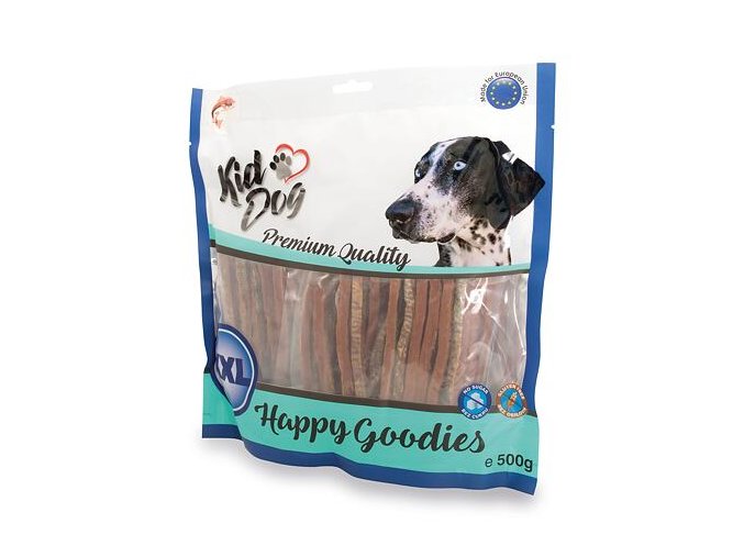 KIDDOG 100 % losos v proužku 500 g