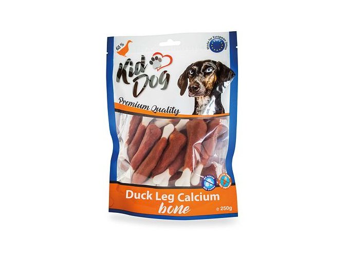 KIDDOG kachní stehýnko s kalciovou kostičkou 250 g