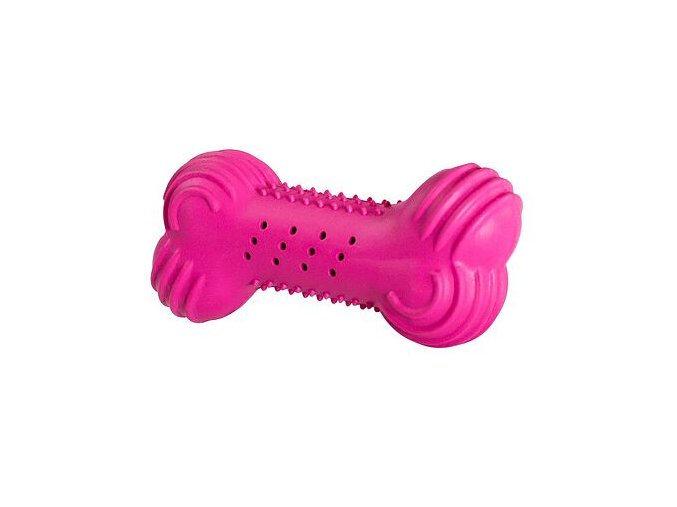 Chroupací kost přírodní guma 11 cm HipHop