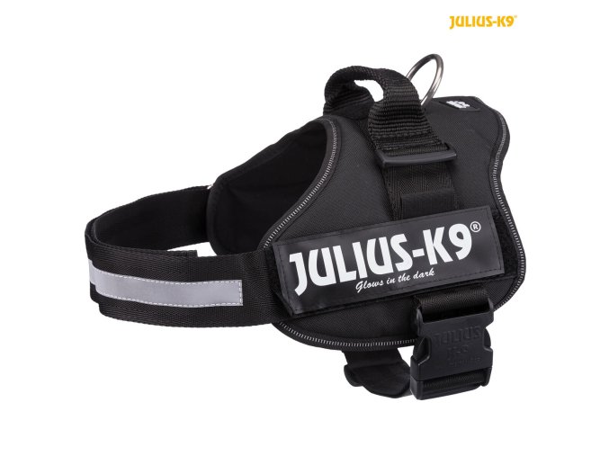 Julius-K9 silový postroj 1/L 66-85 cm/50 mm, - černý