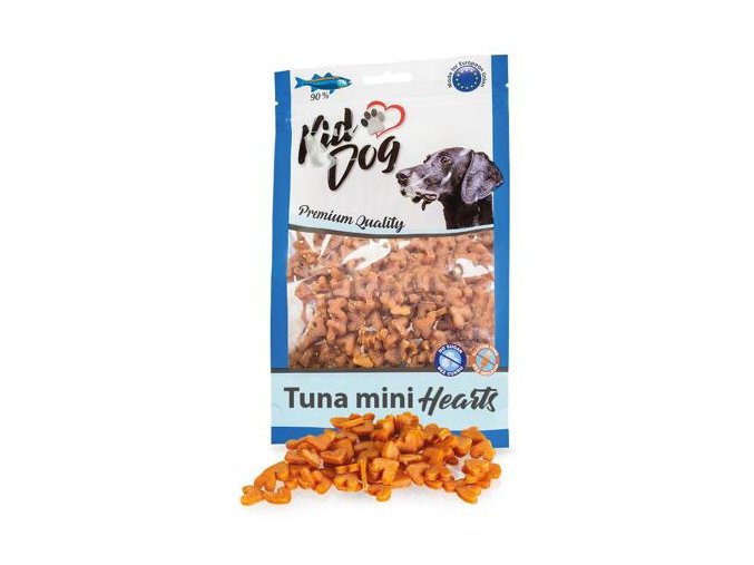 KIDDOG mini srdíčka z tuňáka 70 g