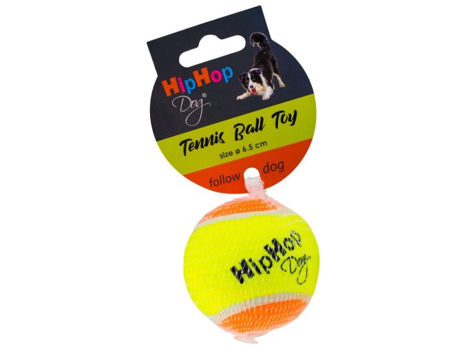 Tenisový míč 6,5 cm HIPHOP DOG