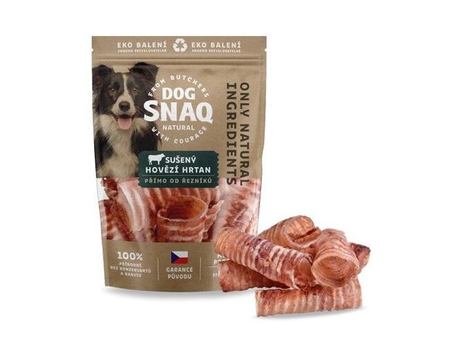 DOG SNAQ hovězí hrtan sušený 300 g