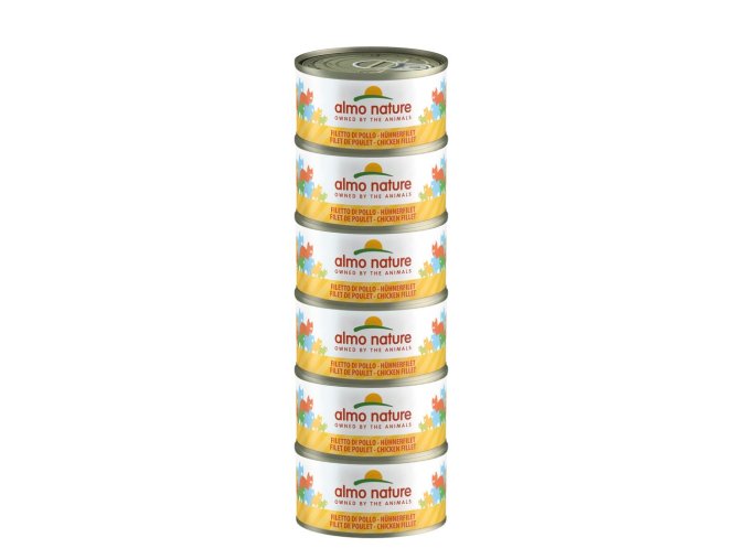 Almo Nature HFC Megapack Kuřecí filet 6x70g