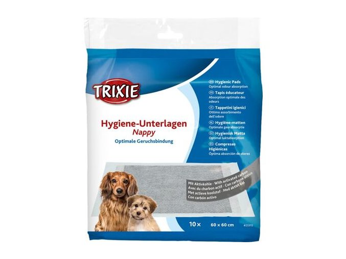 Hygienické podložky s aktivním uhlím