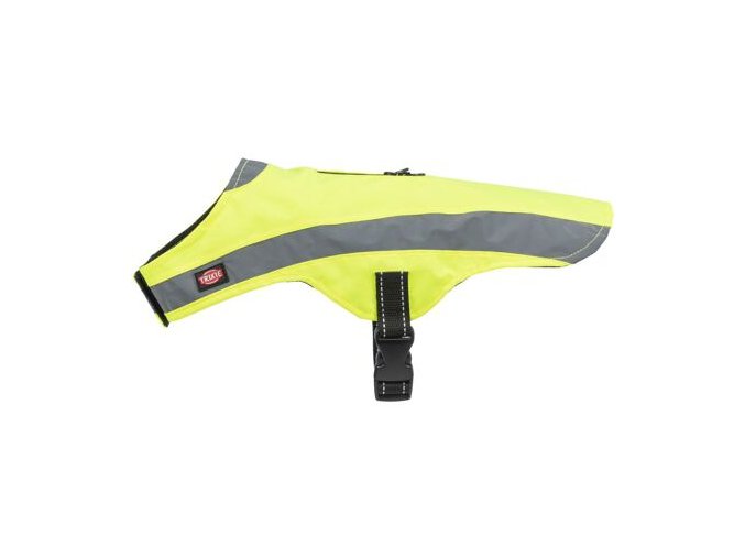 Bezpečnostní vesta, reflexní, neon žlutá (Velikost bezpečnostní vesty, reflex, neon žlutá L-60cm,hruď:62-96cm)