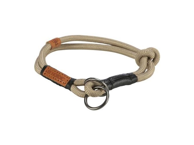 BE NORDIC polostahovací obojek, písková/černá (Velikost BE NORDIC polostahovacího obojku XS-S: 30 cm/ ø 6 mm)