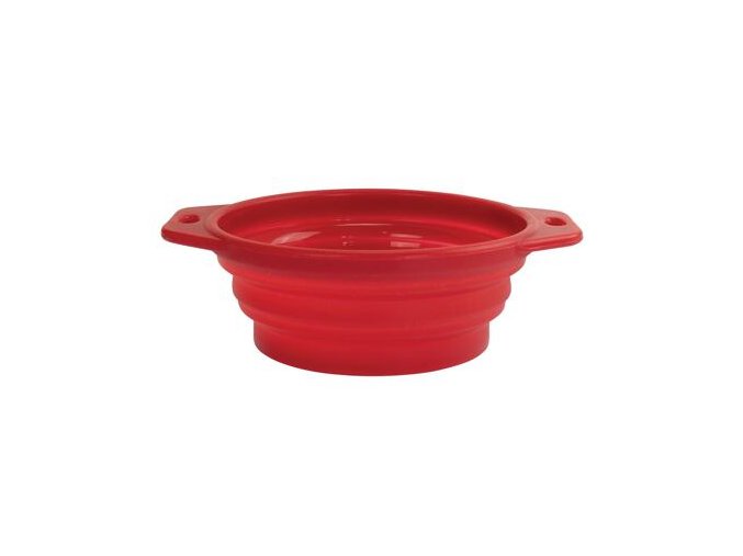 Cestovní skládací miska ze silnostěnného silikonu HipHop (Velikost silikonové misky HipHop 1 l /ø 18 cm)