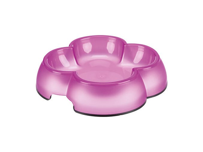 Plastová miska čtyřlístek s gumou, 0,25 l/14 cm