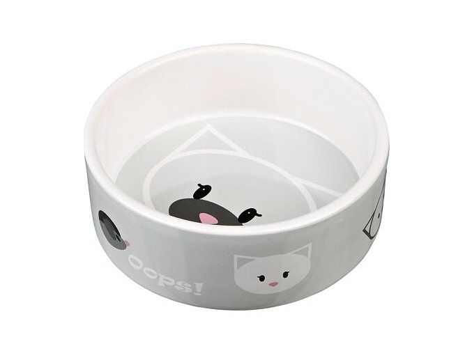 Keramická miska MIMI s kočičí hlavou 0,3l/12 cm