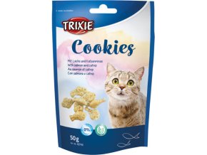 COOKIES s lososem a catnipem 50 g