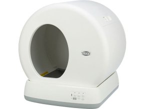Samočistící SMART toaleta pro kočky, 53 x 55,5 x 52 cm, bílá