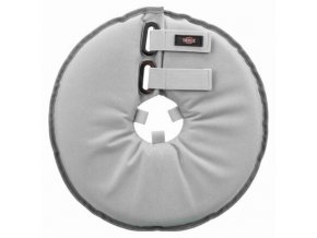Ochranný měkký límec "disk", velikost XS (i pro kočky) polyester/pěna, šedá