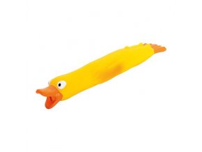 Kachna "kamikadze"s křupavým zvukem, 19 cm, žlutá, HipHop