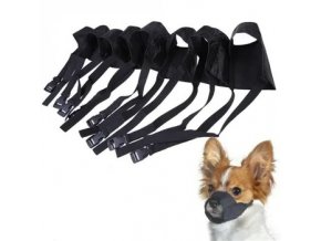 Pet Nylon Adjustable Mask Bark Bite Soft Mouth Muzzle Grooming Anti Stop Chewing For Small Large.jpg 350x350xz.jpg