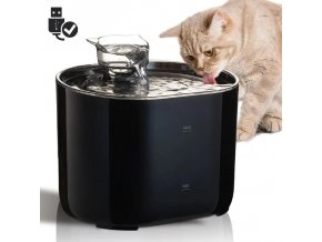 Cat Water Fountain Auto Recirculate Filtring Cats Dog Water Dispenser USB Electric Mute Pump Cat Ear.jpg (1)