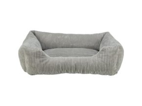 Vital Bed JONNA ortopedický obdélníkový pelech, manšestrový plyš, šedá (Velikost obdélníkového pelechu JONNA 100 x 70 cm)