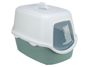 WC VICO kryté s dvířky, bez filtru 40 x 40 x 56 cm, šalvějová/bílá