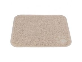 Podložka před kočičí toaletu 37 x 45cm, PVC, tělová