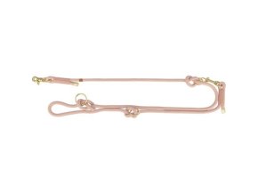 Soft Rope prodlužovací kulaté tkané vodítko, růžová/světlerůžová (Velikost vodítka SOFT ROPE prodlužovací XS-S: 2,00 m/ 6 mm)