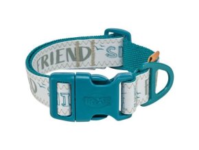 BE NORDIC obojek extra široký, petrolejová (Velikost obojku BE NORDIC extra široký M-L: 40-60 cm/ 38 mm)