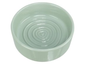 Keramická miska Viviana s letokruhy a srdíčkem, šalvěj (Velikost keramické misky Viviana 1,4 l/ ø 20 cm)
