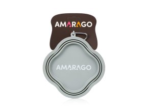 Amarago silikonová skládací miska 1000ml šedá