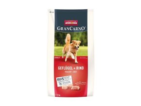 GranCarno Dog DryFood Adult s drůbežím a hovězím masem, 12 kg