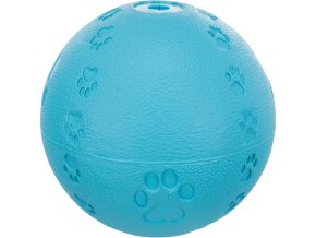 Míč s packami a zvukem (ø 9 cm, barva petrolejová)