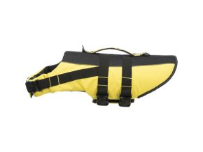 Life Vest plavací vesta pro psa, žluto/černá (L: 55 cm, hruď: 50-80 cm, do 36 kg)
