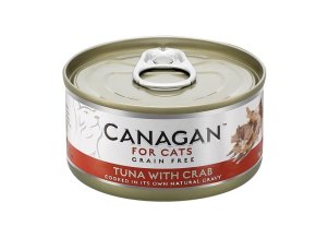 Canagan Cat konzerva - Tuňák a Krab 75 g