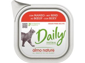 Almo Nature Daily Menu Cat vanička hovězí 100g