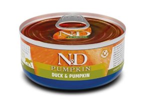 N&D PUMPKIN Cat konzerva Duck & Pumpkin 70 g