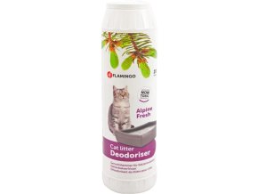 Deodorant do WC - vůně zelených hor Flamingo 750 g