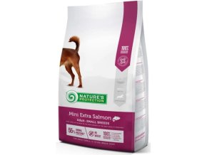 Nature's Protection Dog Dry Adult Mini Extra Salmon 2 kg